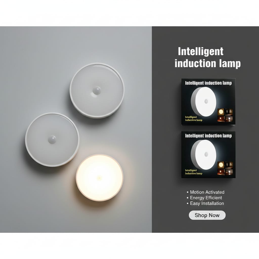 Intelligent Induction Motion Sensor LED Night Lamp